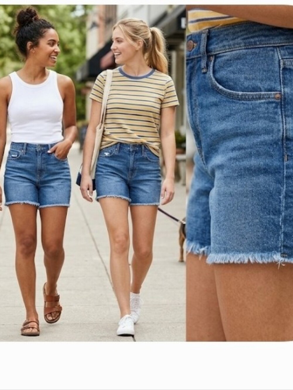 Old Navy Blue Denim Cutoff Shorts